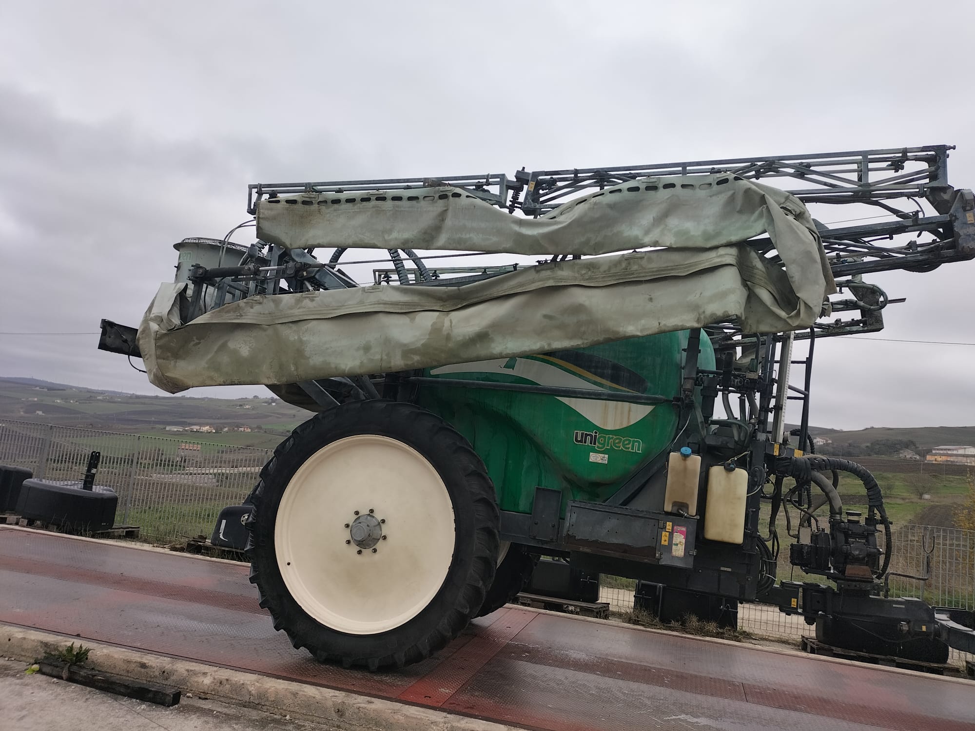 Nebulizzatore a manica d'aria Unigreen Campo 32PV
