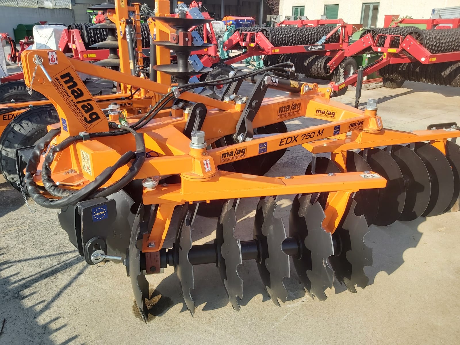 Second image of Erpice MA/AG a dischi monotrave con sezioni ad "X" - EX DEMO