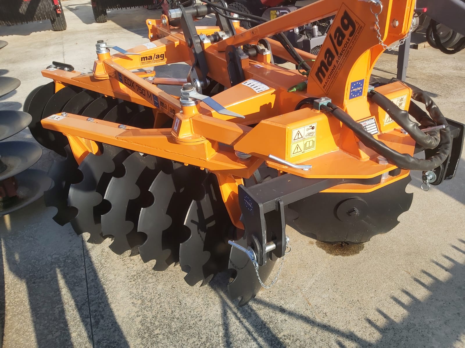 Erpice MA/AG a dischi monotrave con sezioni ad "X" - EX DEMO
