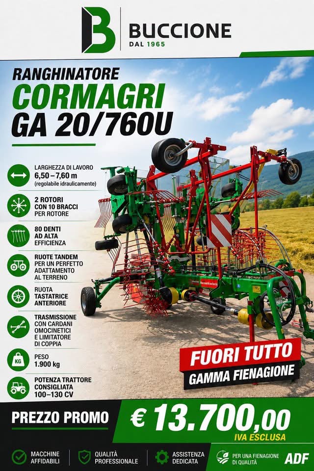 Ranghinatore CORMAGRI GA 20/760U
